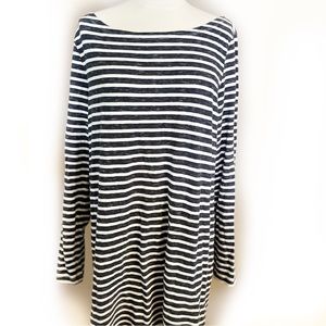 GAP long sleeved cotton nautical dress size large long